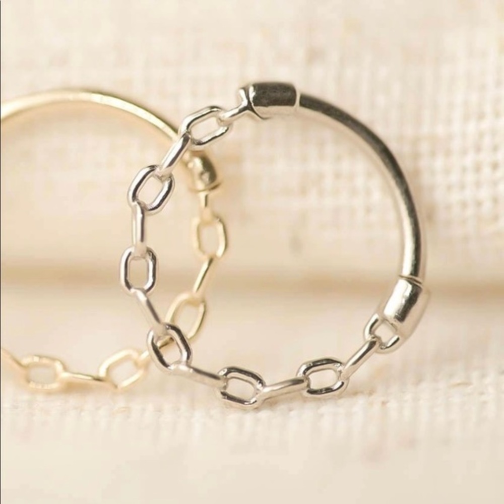 Vinci Hinge Ring 3/8” White Gold (septum,daith,helix)